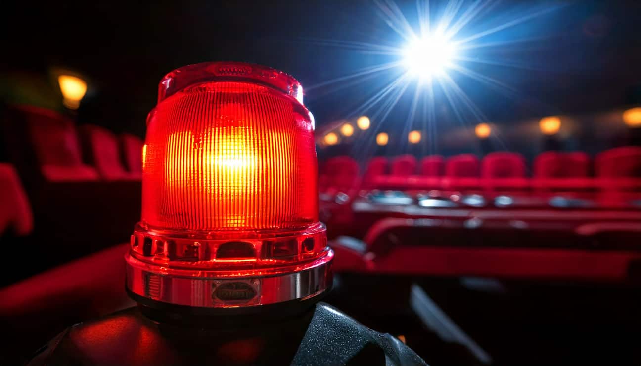 🗨️［NO MORE 映画泥棒］助けてパトランプ男！