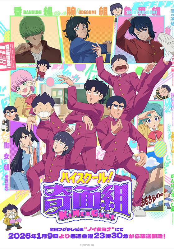ハイスクール！奇面組』作品・配信情報【Rakuten PLAY】